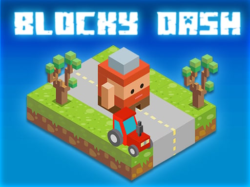 Blocky Dash game - subway-surfers-games.web.app