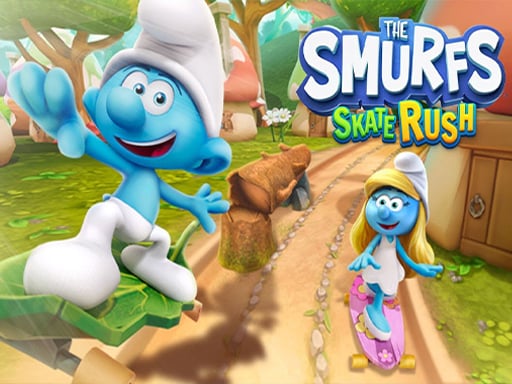 The Smufrs Skate Rush game - subway-surfers-games.web.app